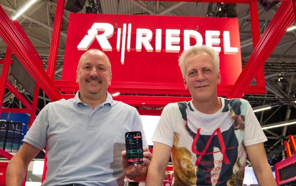 Smart pair: Riedel’s Dodson and Heiniger reveal SAME at IBC 